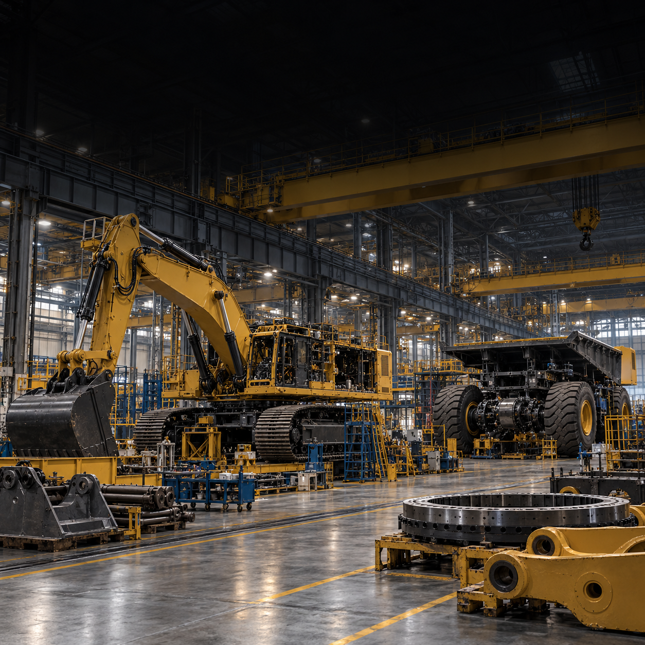 Heavy equipment manufacturing industry